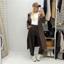 pantalone in tessuto modello balloon point